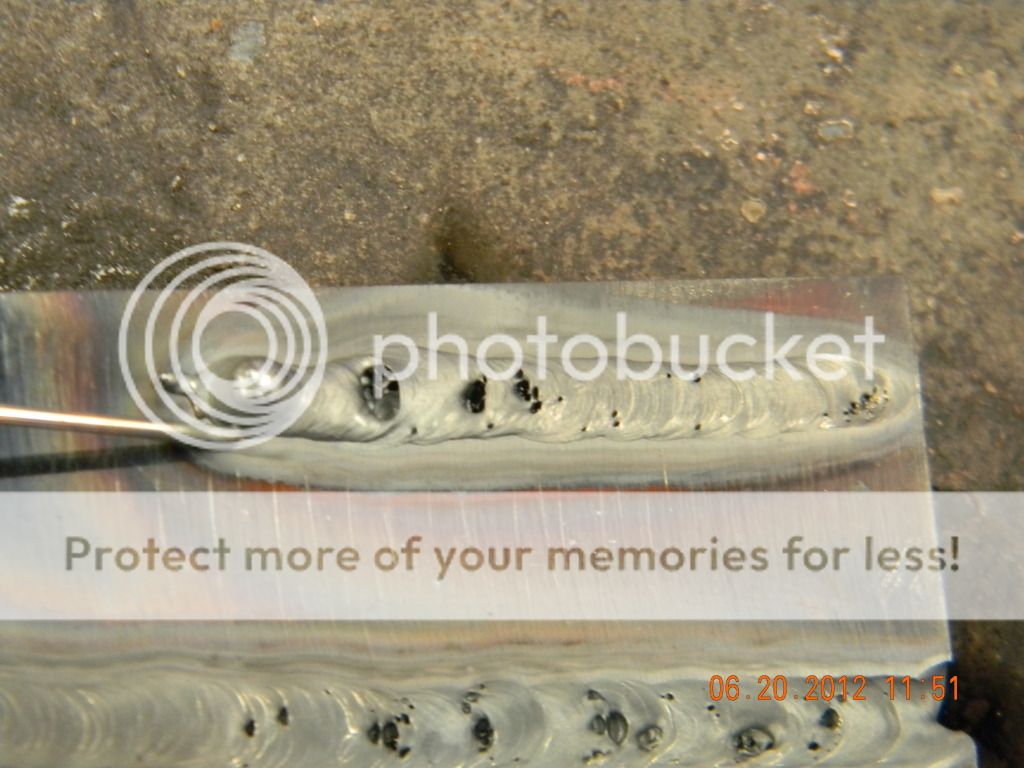 HELP*** Pinholes in my tig weld.....