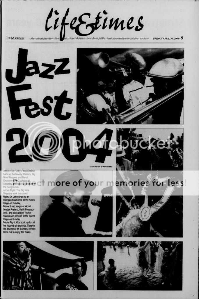Jazz Fest Newspaper