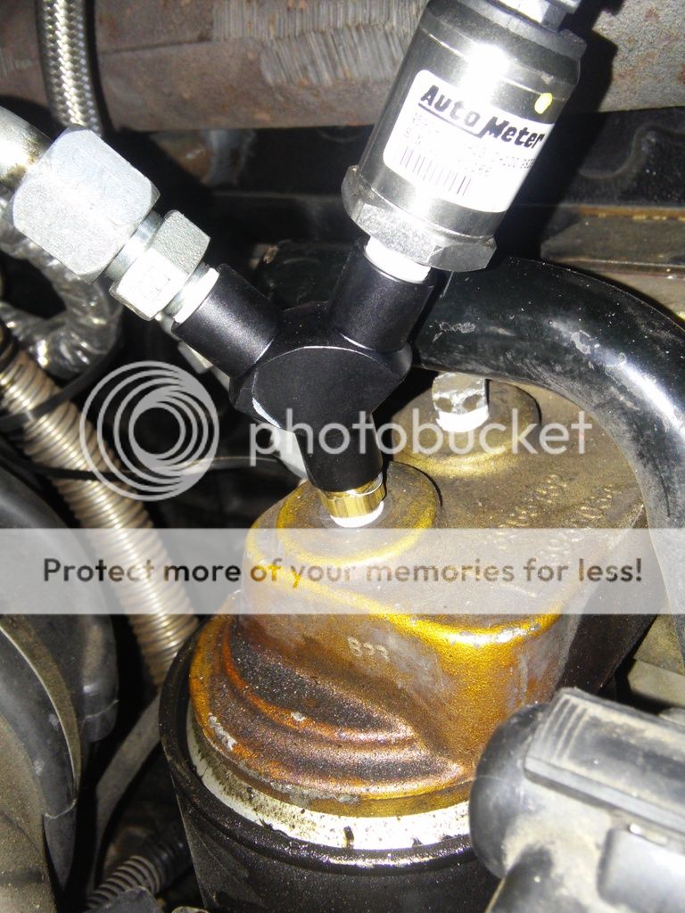 oil pressure gauge set up with compounds Dodge Cummins Diesel Forum