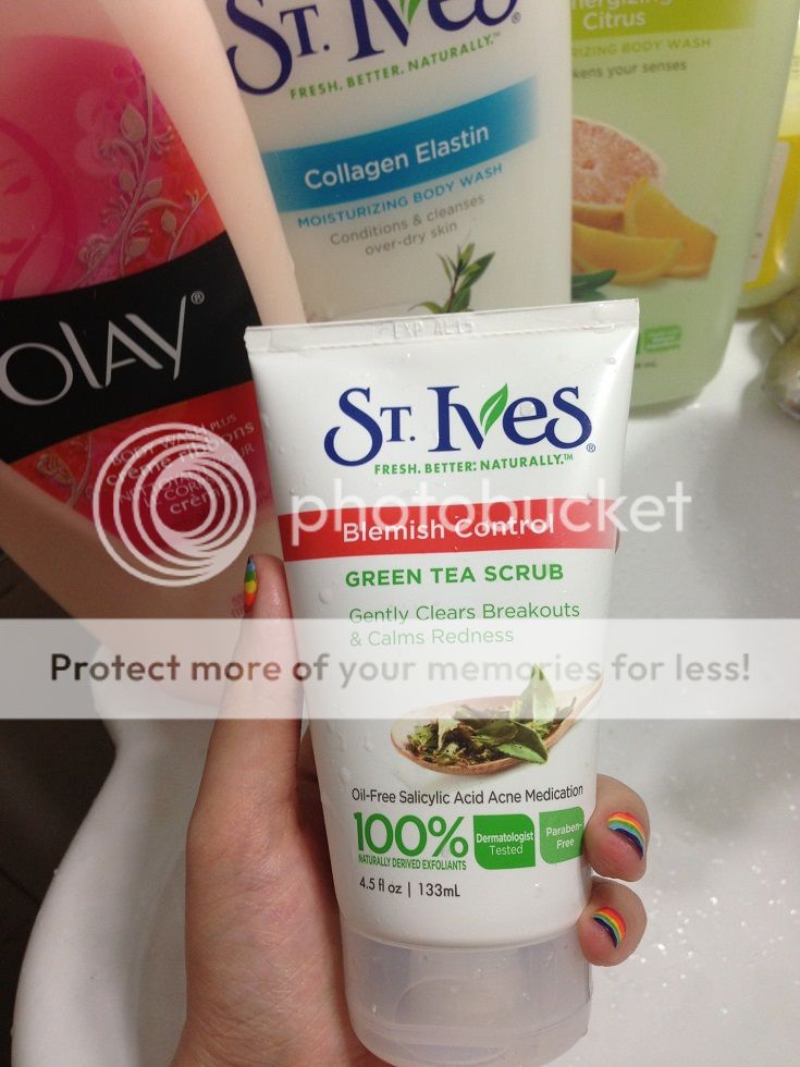 Hót hót hót srm scrub st.ives trà xanh!!